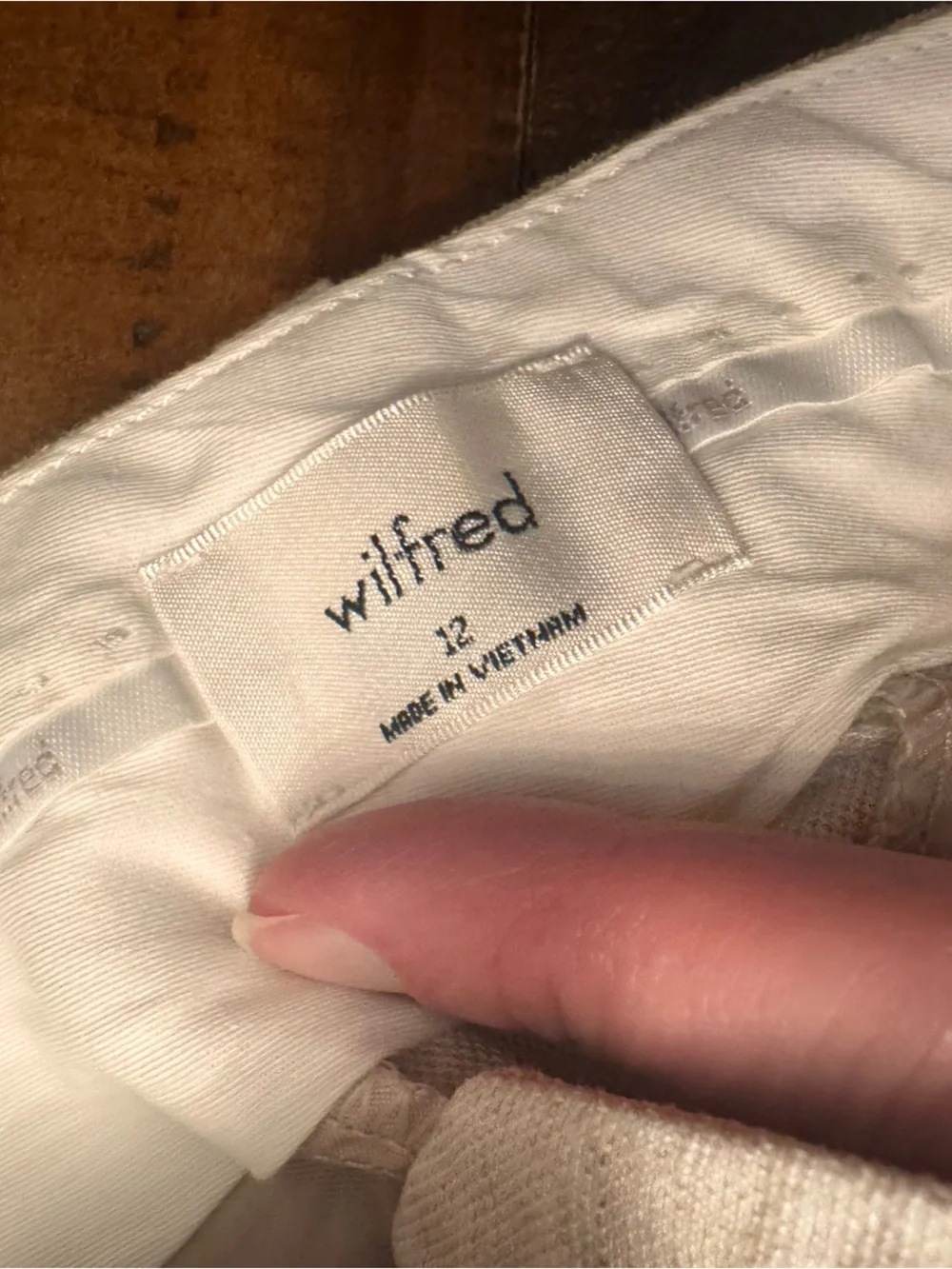WILFRED Effortless Linen-Blend Chinos